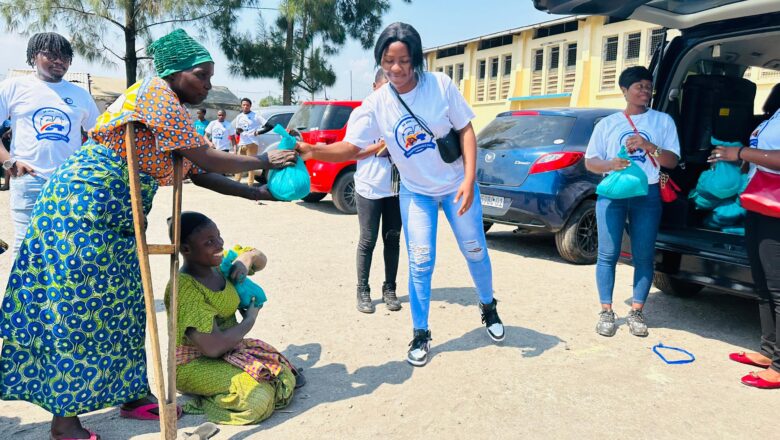 Goma:La Fondation Ally Musavuli célèbre l’Indépendance de la RDC en soutenant les familles déplacées de guerre de Rutshuru et Nyiragongo à Goma